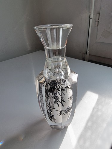 Vase cristal traditionnel - vase,