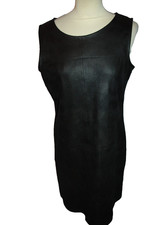 ROBE DROITE FEMME °°°   CACHE CACHE  °°° TAILLE 42 . IMITATION CUIR