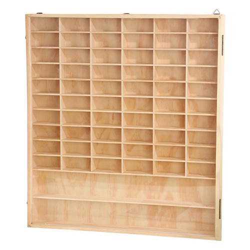 Vitrine bois pour voitures - bois,