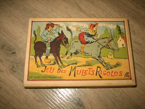 Ancien jeu des mulets - ancien,