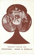 ARTISTES concert donné par PEPPINO - NINA - STELLA (accordéon)