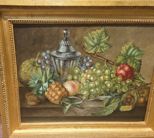 Antique painting still - still, life