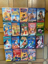 Lot 19 K7 VHS - WALT DISNEY -