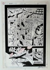 Planche originale signed