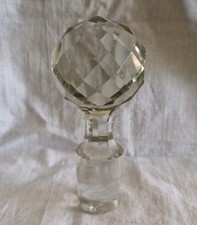 Bouchon De Carafe En Cristal En Forme De Boule À Facettes 