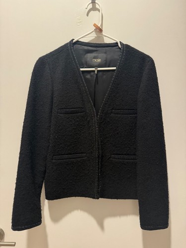 Maje bead embellished - maje, tweed