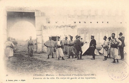 Maroc occupation oujda - -,