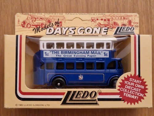 Bus lledo double - lledo, decker