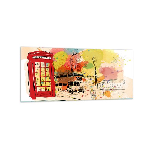 Impression sur verre 120x50cm - verre,
