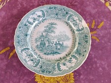 Assiette plate faience - assiette,