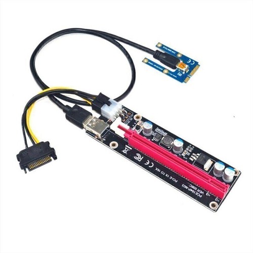 Mini pcie vers pci express - 1x, (mini