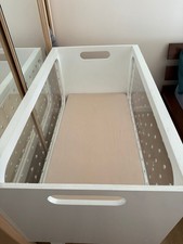 chambre bébé TRIO (Lit Évolutif + Matelas + Commode à Langer) en bois de Chêne!