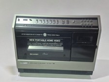 ✅️ Lecteur VHS Portable SHARP VC-2300 (Testé Et Fonctionne Parfaitement) ✅️