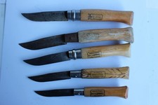 Cinq anciens couteaux OPINEL 6