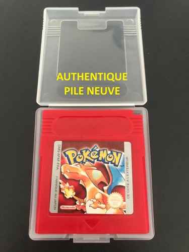 Pokemon version rouge - rouge, game