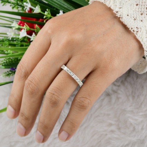 Bague mariage ct naturel - 1.21,