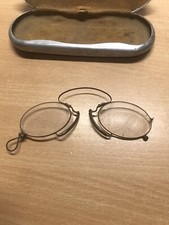 ancienne paire de lunette pince nez 