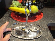 Ancien Plateau Serviteur à