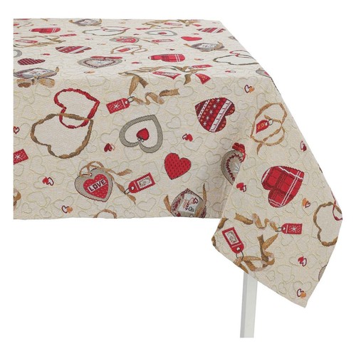 Housse nappe jacquard en - housse,
