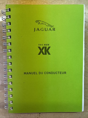 Manuel conducteur jaguar - du,