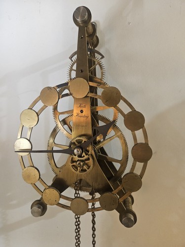 Pendule squelette murale - pendule,
