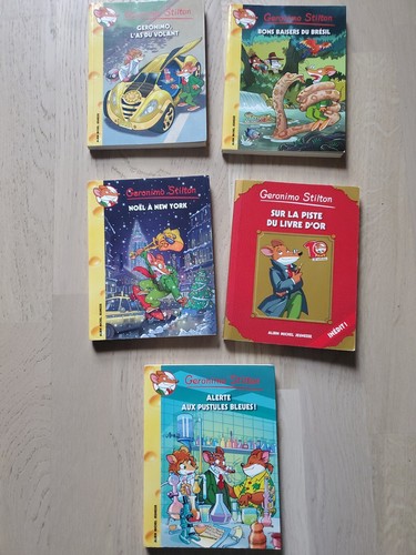 Lot livres géronimo - lot, 5