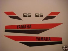 125 DTMX 1980 EMBLEME/STICKERS