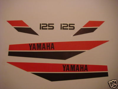 125 dtmx 1980 embleme stickers - 125,