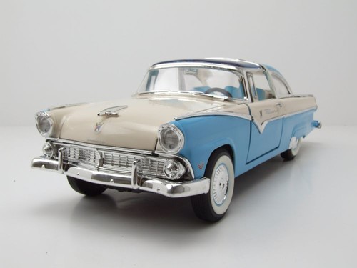 Ford crown victoria 1955 bleu - crown,