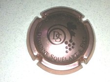 Capsule de Champagne DEGENNE-SQUELART (23. rosé et noir)