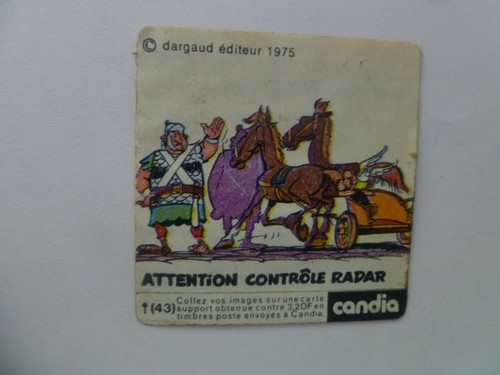 Asterix autocollant - /,