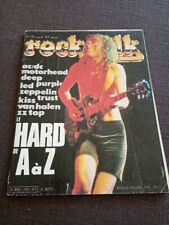 special ANGUS YOUNG ACDC-ROCK AND FOLK N°175-aout 1981-french magazine-revue!