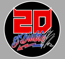 STICKER FABIO QUARTARARO NUMERO 20 CHAMPION DU MONDE 2021 YAMAHA MOTO GP VA183