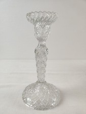 Bougeoir En Verre Ancien