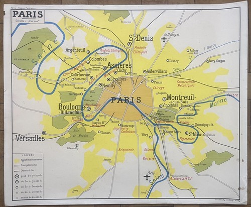Ancienne carte scolaire - 🌎,