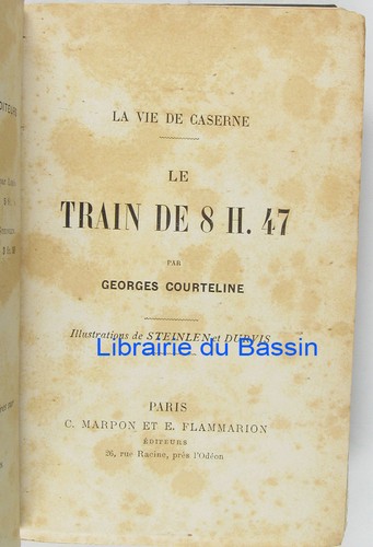 Vie caserne train de - le,