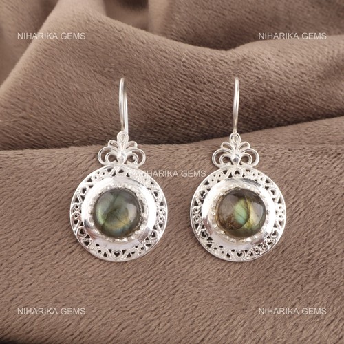 925 argent labradorite pierre - argent,
