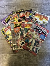 Complet Lot De 9 Marvel Secret