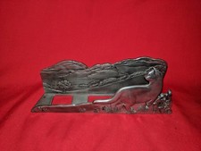 cat mail holder, aluminum