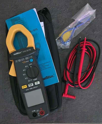 Pince ampèremétrique metrix - pince,