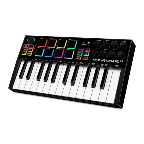 Clavier midi touches - midi, 25