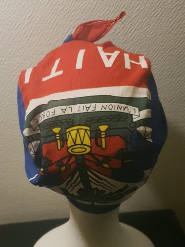 Chapeau drapeau haiti - ,