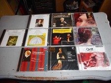 Lot de 10 CD musique