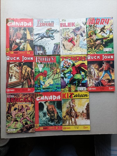 Lot comics mon journal - 10,