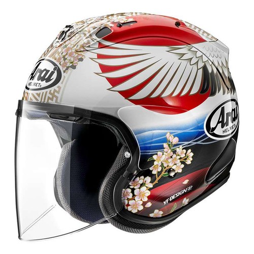 Casque moto jet arai vas - sz-r,