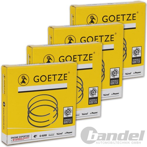 Goetze segments 77mm - 4x,