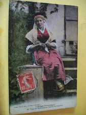 LOT DE 5 CPA SUR LES TYPES DE L'ARIEGE (0,80/PIECE)