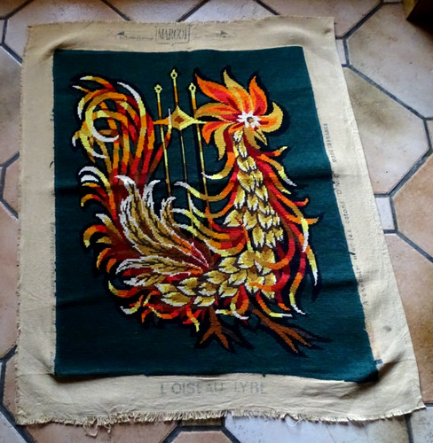 Tapisserie canevas vintage - tapisserie,,