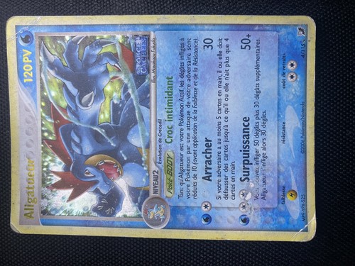 Carte pokémon aligatueur - :,