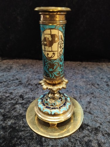 Bougeoir émail cloisonné - émail,